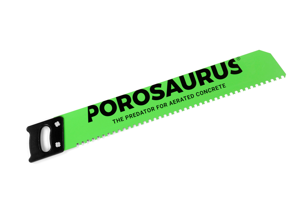 One-handed POROSAURUS® saw 915 mm